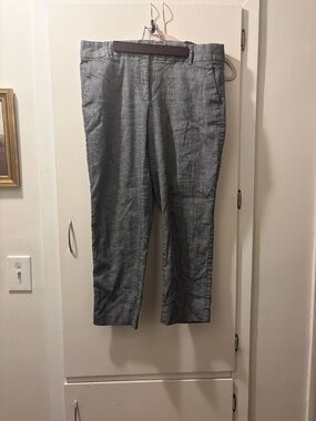 LOFT Gray Straight-Leg Women's Pants